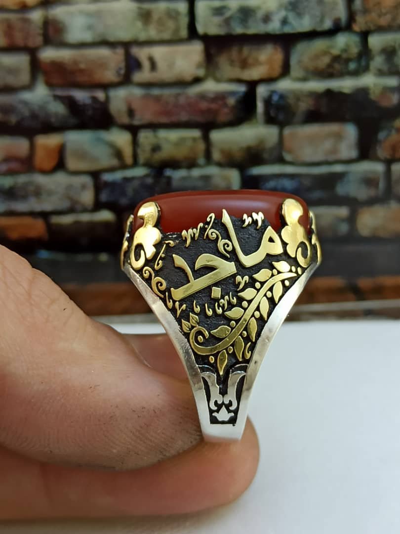 خاتم فضه عيار 925